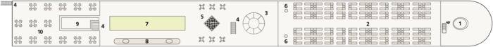 Ship Interior & Deck Plans on A-ROSA VIVA